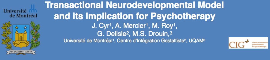 Un poster au congrès de neuropsychanalyse de Londres Centre d